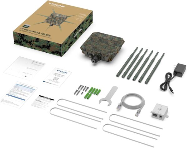 61oixtrVJmL._AC_SL1500_.jpg WAVLINK WiFi6 Outdoor Access Point, Dual Band 2.4G+5G AX3000...