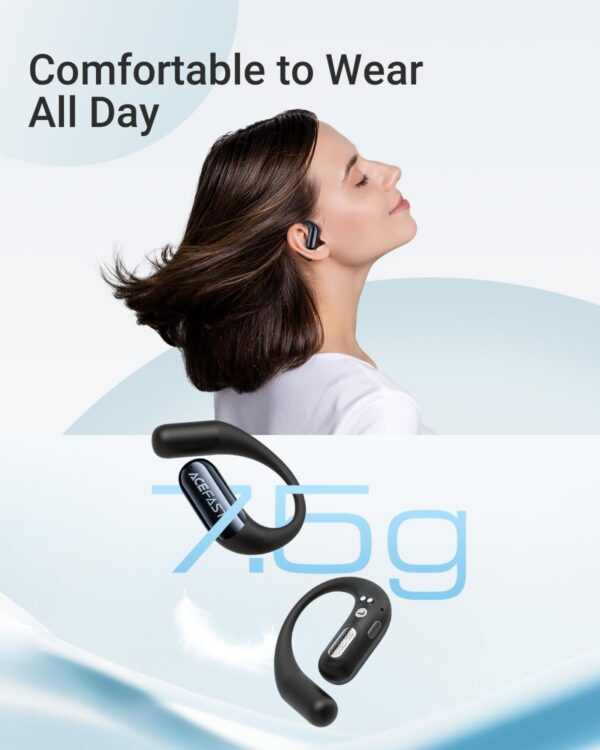 61sHV95bmnL._AC_SL1500_.jpg Acefast AceFit Air Open Ear Headphones, Wireless Earbuds wit...