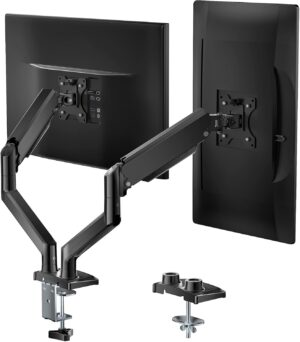 WALI Dual Monitor Mount, Adjustable Gas Spring Monitor Desk ... WALI Dual Monitor Mount, Adjustable Gas Spring Monitor Desk ...