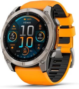 Garmin fēnix® 8 – 51 mm, AMOLED, Sapphire, Premium Multispor... Garmin fēnix® 8 – 51 mm, AMOLED, Sapphire, Premium Multispor...