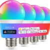 OREiN Matter Smart Light Bulb, Smart Light Bulbs Work with A...