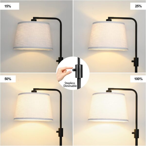 【Upgraded】 Dimmable Floor Lamp, 1000 Lumens LED Edison Bulb ...