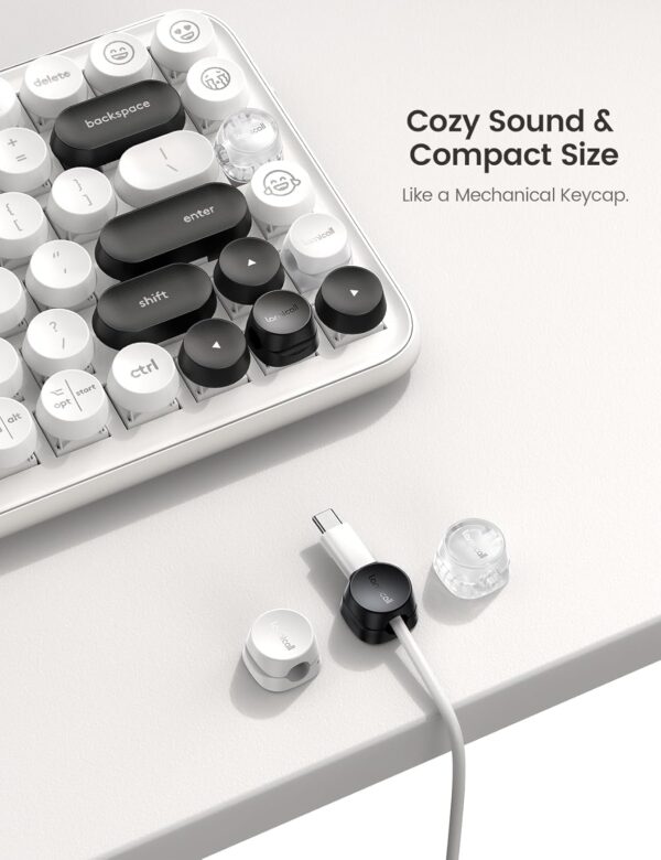 Cord Organizer [1s Lock] Spring Cable Holder Clips - Lamical...