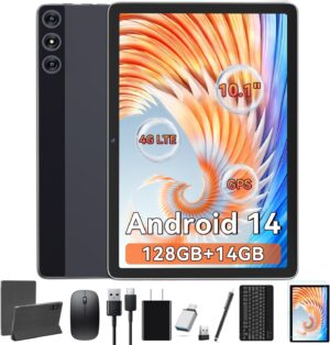 Tablet 10.1 Inch Android 14, Octa-Core 5G WiFi, 4G Cellular(... Tablet 10.1 Inch Android 14, Octa-Core 5G WiFi, 4G Cellular(...