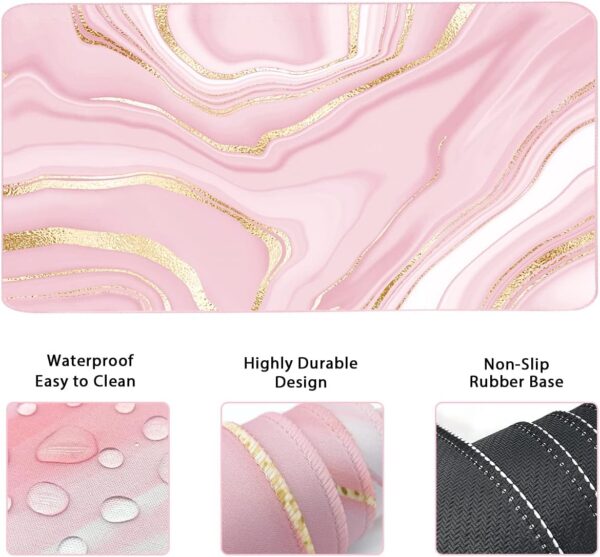 71-RG9p43KL._AC_SL1200_.jpg Keyboard Mouse Pad Set, Extended Mouse Pad+Keyboard Wrist Re...