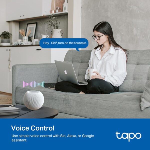 71-Vjn-VNxL._AC_SL1500_.jpg TP-Link Tapo Matter Outdoor Smart Plug, 2 Individual outlets...