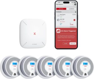 X-Sense Smart Smoke Detector Carbon Monoxide Detector Combo,... X-Sense Smart Smoke Detector Carbon Monoxide Detector Combo,...