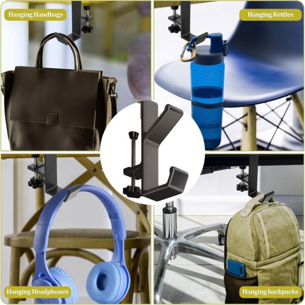 71-d6tV88ZL._AC_SL1500_.jpg JAKO Headphone Stand Hanger Holder, Under Desk Aluminum Allo...