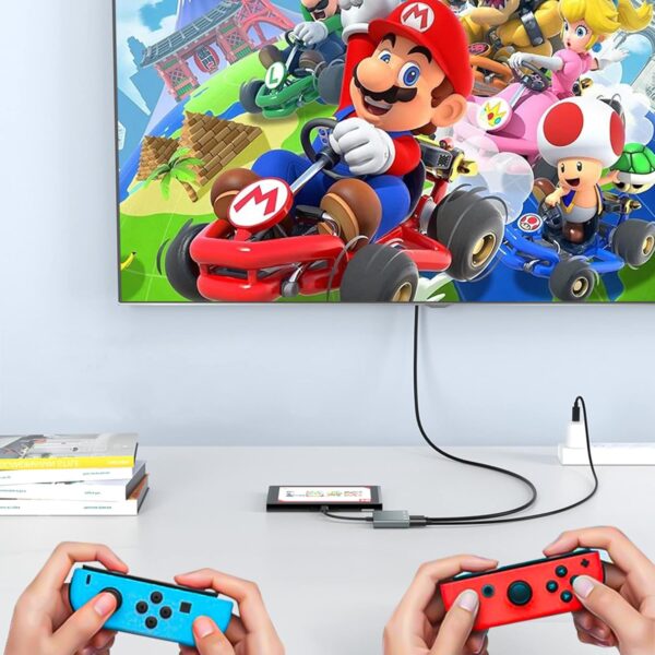 71-hq9KRh4L._AC_SL1500_.jpg USB C to HDMI Multiport Adapter Cable with Charging Port, US...