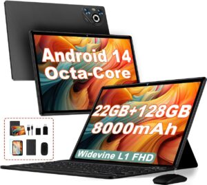 2025 Android 14 Tablet, 22GB RAM+128GB ROM+1TB Expand, 8000m... 2025 Android 14 Tablet, 22GB RAM+128GB ROM+1TB Expand, 8000m...