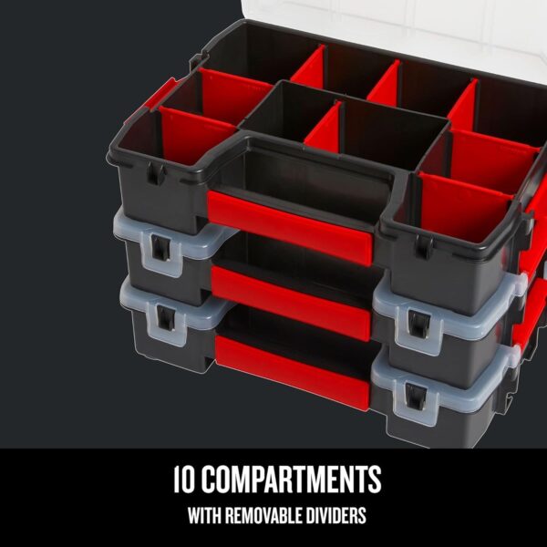 CRAFTSMAN Storage Organizer, Small Parts Organizer, 3-Packs ...