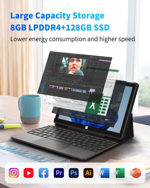 710bXogrQ-L._AC_SL1500_.jpg ADREAMER 10.1" Windows 11 Tablet 8GB RAM Quad-Core CPU Windo...