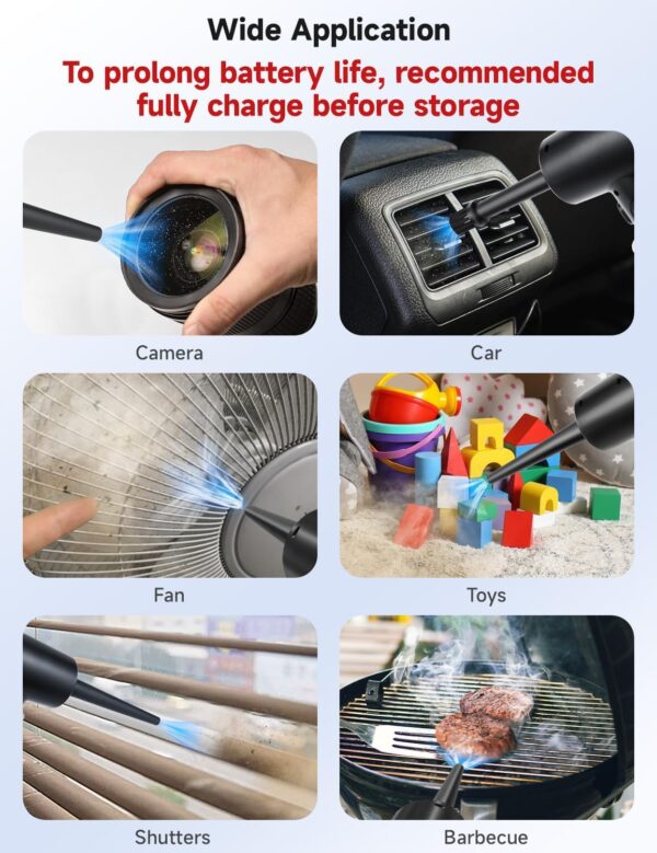 710brfzkegL._AC_SL1500_.jpg Compressed Air Duster,Fulljion 3-Gear to 51000RPM Electric A...