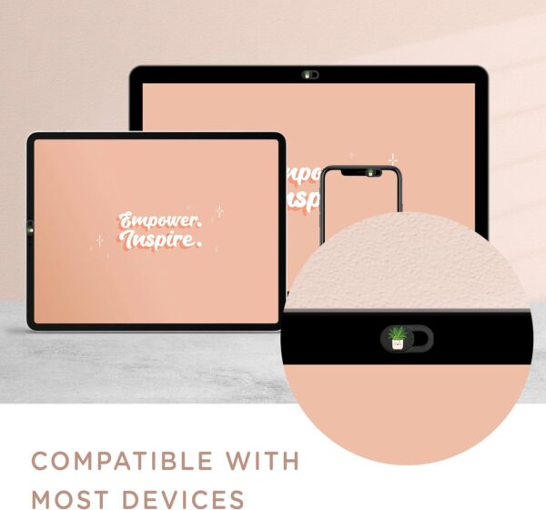 710itgRxvJL._AC_SL1500_.jpg MESMOS 6pk Laptop Camera Cover Slide Cute, Laptop Accessorie...