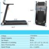 711R3u7V69L._AC_SL1500_.jpg GYMAX Folding Treadmill, Smart APP Control Running Machine, ...