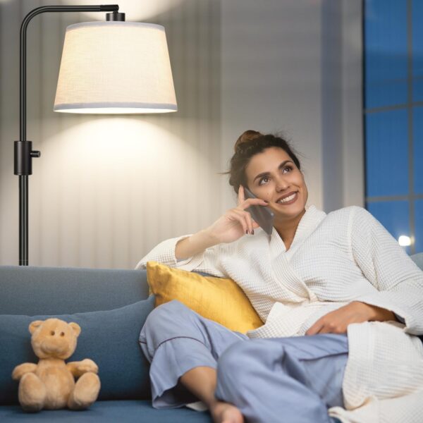 【Upgraded】 Dimmable Floor Lamp, 1000 Lumens LED Edison Bulb ...
