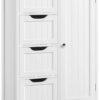 Yaheetech Wooden Floor Cabinet, Side Storage Organizer with ...