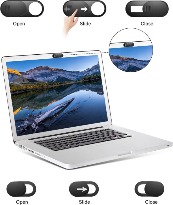 712B0fFND9L._AC_SL1500_.jpg Laptop Camera Cover Slide, Phone Camera Cover Slide, 6 Pack ...