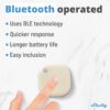 713TpTKZOL._SL1500_.jpg Shelly Blu Button Tough Ivory | Bluetooth-Operated Multi-Cli...