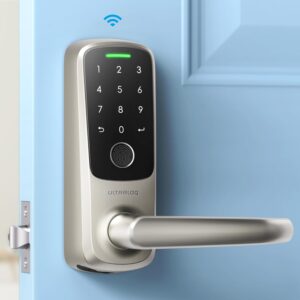 ULTRALOQ Latch 5 Smart Lock, Built- in WiFi 6 Fingerprint ULTRALOQ Latch 5 Smart Lock, Built- in WiFi 6 Fingerprint Do...