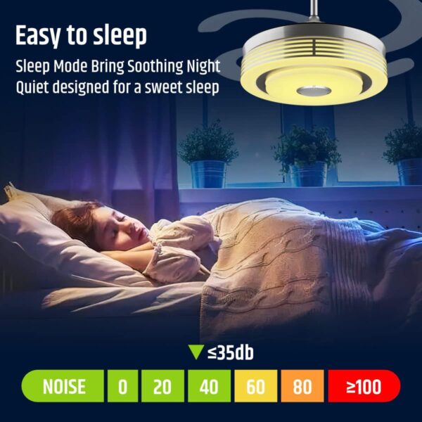 713VrcKwZiL._AC_SL1200_.jpg 42 Inch Modern Retractable Ceiling Fan with Lights and Smart...