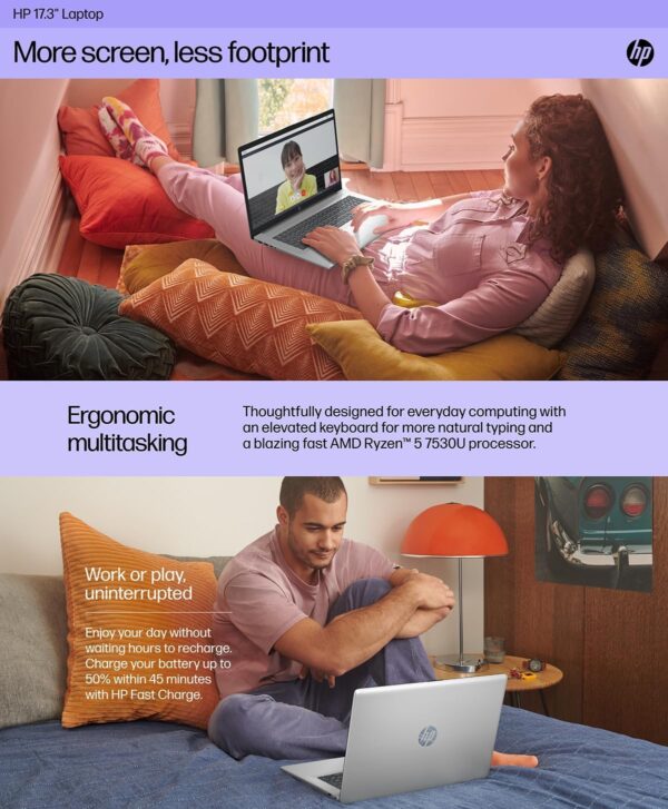 713qevwHfpL._AC_SL1453_.jpg HP 17.3-inch Flagship Touchscreen Laptop - Win 11 Pro • AI-P...
