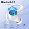 Headphones Wireless Earbuds Sport, Bluetooth 5.3 Over Ear Bu...