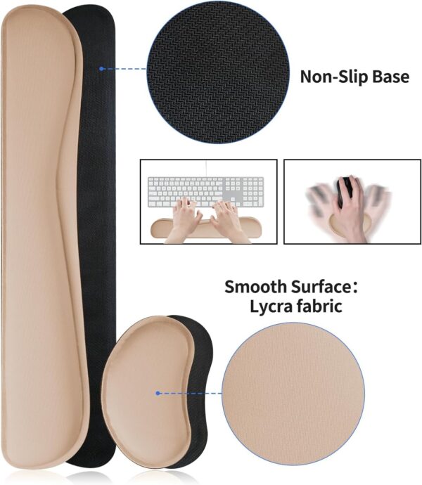 715mbVbegXL._AC_SL1500_.jpg Bloss Leather Desk Pad and Keyboard Wrist Rest, Large Mouse ...