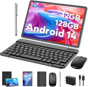 Android Tablet, 11 inch Android 14 Tablet with Keyboard, 12G... Android Tablet, 11 inch Android 14 Tablet with Keyboard, 12G...