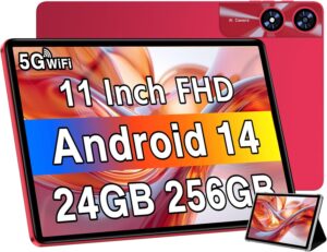 Android 14 Tablet 11 Inch Tablets, 24GB RAM 256GB ROM(1TB Android 14 Tablet 11 Inch Tablets, 24GB RAM 256GB ROM(1TB Ex...