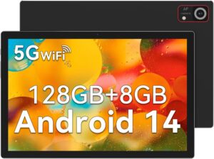2025 Latest Tablet Android 14 Tablets 10 Inch, 128GB ROM+8GB...
