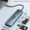 71AhsmnKTNL._AC_SL1500_.jpg Acer USB C Hub, 7 in 1 USB C to HDMI Splitter, 2 USBA 3.1 GE...
