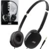JVC Flats On-Ear Wired Headphones - Flat Foldable Design - JVC Flats On-Ear Wired Headphones - Flat Foldable Design - 3...