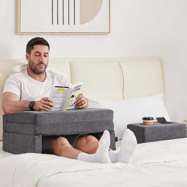 71BXRDC5ZyL._AC_SL1500_.jpg Lap Desk Pillow for Laptop, Large Reading Pillow for Adult, ...