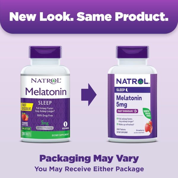 71DcrO4KvQL._AC_SL1500_.jpg Natrol Melatonin 5mg Fast Dissolve Tablets, Sleep Support Su...