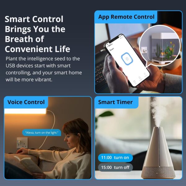 71EUevAb7L._AC_SL1500_.jpg SONOFF Zigbee Smart USB Outlet, 5-22V DC Outlet Timer Smart ...