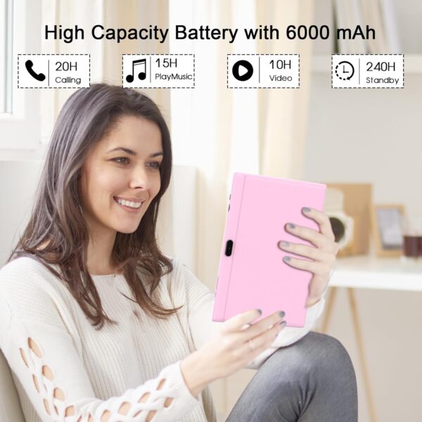 Tablet with Keyboard Android 15 Tablets 2 in 1 Tablet 18GB+1...