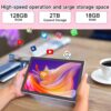 Tablet with Keyboard Android 15 Tablets 2 in 1 Tablet 18GB+1...