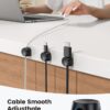 Cord Organizer [1s Lock] Spring Cable Holder Clips - Lamical...
