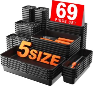 【More Larger Size】A-LUGEI【69Pcs】【5 Size】 Tool Box Organizer ... 【More Larger Size】A-LUGEI【69Pcs】【5 Size】 Tool Box Organizer ...