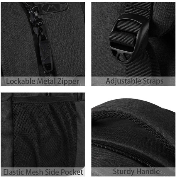 71J0tMVX3BL._AC_SL1000_.jpg MATEIN Business Laptop Backpack, 15.6 Inch Travel Laptop Bag...