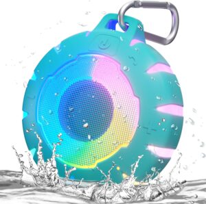 HEYSONG Waterproof Shower Bluetooth Speaker, Durable & Porta... HEYSONG Waterproof Shower Bluetooth Speaker, Durable & Porta...
