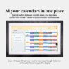 71K9S-4mZL._AC_SL1500_.jpg Changing 15.6" Wall Digital Calendar F16s丨Touchscreen Digita...