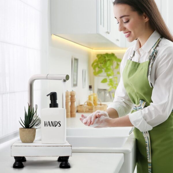 71KITSRAqL._AC_SL1500_.jpg KIBAGA Decorative Wood Riser For Your Kitchen or Bathroom Fa...