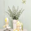 18pcs Eucalyptus Stems Artificial Eucalyptus Leaves Stems Ar...