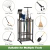 71NidjQ8iPL._AC_SL1500_.jpg Garden Tool Organizer, Yard Tool Tower Rack for Garage Organ...