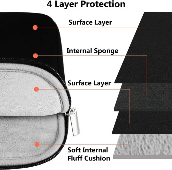 71P0ZfhknsL._AC_SL1500_.jpg Laptop Case Sleeve 15.6 inch, Shockproof Protective Notebook...