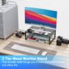 gianotter Desk Organizers and Accessories, 2-Tier Metal Moni...