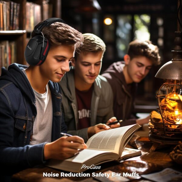 ProCase Noise Reduction Ear Muffs, Sound Proof Ear Protectio...