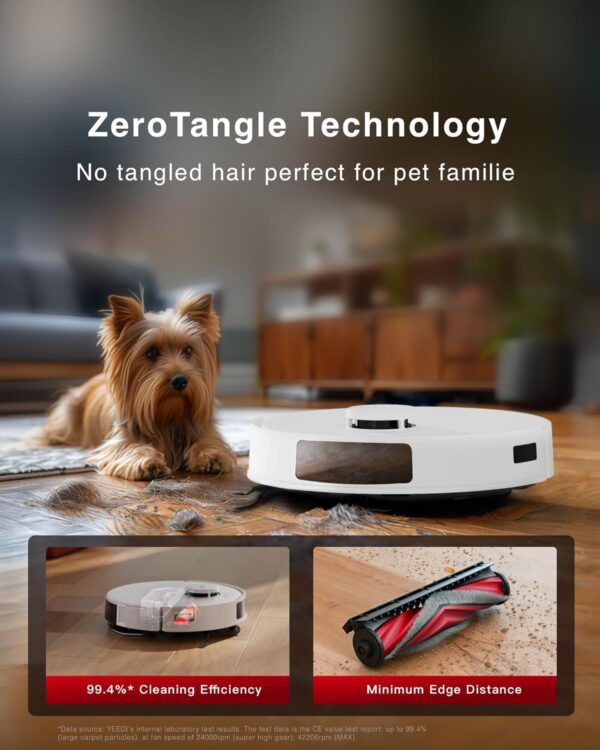 71QfXI7biL._AC_SL1500_.jpg Yeedi C12 Plus Robot Vacuum and Mop, 8000Pa Strong Suction, ...